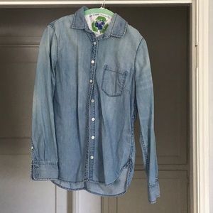 Chambray Western shirt